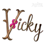 Ribbon Large Machine Embroidery Fonts
