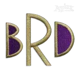 Parsion Machine Embroidery Font - Apex Designs Letters