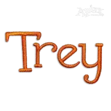 School Kids 5th Grade Machine Embroidery Font - Apex