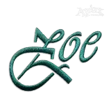 Modern Calligraphy Machine Embroidery Font by Apex Design Letters