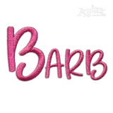 Allie Machine Embroidery Fonts Letters