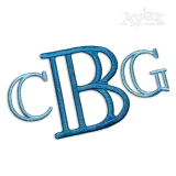 Harrison Machine Embroidery Fonts