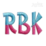 Two Color Fun Machine Embroidery Fonts