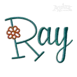Daisy Spring Flower Embroidery Font By Apex Design Alphabets