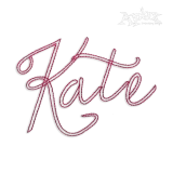Emily Machine Embroidery Font Letter Alphabet by Apex