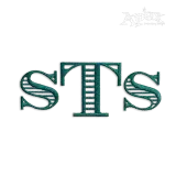 Money Machine Embroidery Font Letter Alphabet by Apex