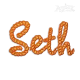 Rope Machine Machine Embroidery Font Apex Designs