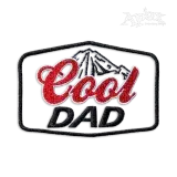 Cool Dad Beer Funny Machine Embroidery Font by Apex Letter Alphabet