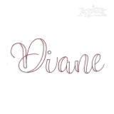 Lylah Sketch Machine Embroidery Font by Apex