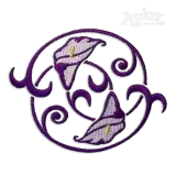 Lily Decor Machine Embroidery Design by Apex