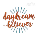 Daydream Believer Machine Embroidery Design by Apex