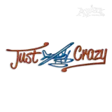 Just Plane Crazy Machine Embroidery Design