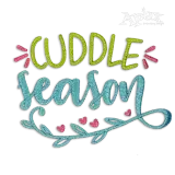 Cuddle Season Machine Embroidery Design