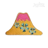 Mt. Fuji Mount Japan Machine Embroidery Design by Apex
