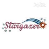 Astronomy Stars Machine Embroidery Design by Apex