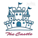 Castle Machine Embroidery Design DFesign By Apex