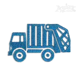 Trash Truck Machine Embroidery Design by Apex