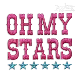 Oh My Stars Machine Embroidery Design by Apex