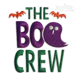 The Boo Crew Ghost Machine Embroidery Design - Apex