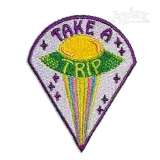 Take a Trip UFO UAP Machine Embroidery Design by Apex