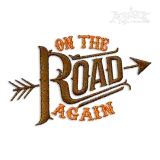 On The Road Again Machine Embroidery Design by Apex
