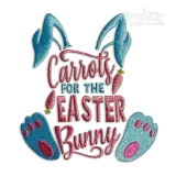 Carrots for the Easter Bunny Machine Embroidery Design - Apex
