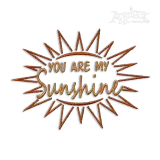You Are My Sunshine Machine Embroidery Designs by Apex