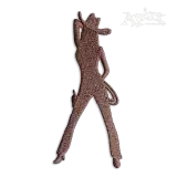 Cow Girl Machine Embroidery Design by Apex Cowgirl Western Gun