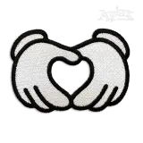Cartoon Glove Hands Machine Embroidery Design | Apex