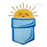 I Got That Sunshine in Pocket Machince Embroidery Design