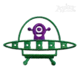 UFO Flying Saucer Alien Drone Machine Embroidery Designs UAP