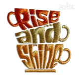 Rise and Shine Coffee Cup Idea Embroidery Designs