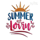 Summer Lovin' Machine Embroidery Design by Apex