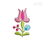 Tiny Decorative Flower Machine Embroidery Design