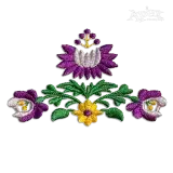 Tiny Decorative Flower Embroidery Design