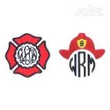 Firefighter Frame Pack Embroidery Design by Apex