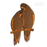 Cuddling Loving Birds Machine Embroidery Design | Apex