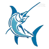Marlin Machine Embroidery Design | Apex Digitizing