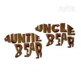 Auntie and Uncle Bear Aunt Machine Embroidery Design by Apex All