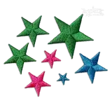 Stars Bundle Machine Embroidery Designs by Apex Digitized by Apex