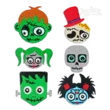 Halloween Ugly Characters Bundle Machine Embroidery Designs by Apex All