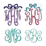 Pillow Machine Embroidery Font by Apex All