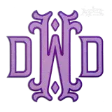 Vienna Fire 3-letter Monogram Machine Embroidery Diamond