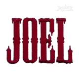 Outlaw Western Embroidery Font Joel