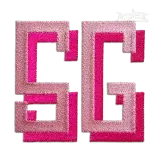 Stacked Shadow Embroidery Font SG Block