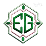 Hera Hexagon Monogram Embroidery Font Frame