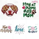 Dog Mom Embroidery Designs Bundle thumbnail