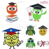Graduation Embroidery Designs Bundle thumbnail