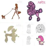 Poodle Dog Embroidery Designs Bundle thumbnail