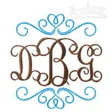Accent Heart Double Embroidery Designs
